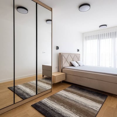 Rental of a stylish and spacious penthouse, 132 m², Charm Residence, Voždovac, Belgrade, Serbia